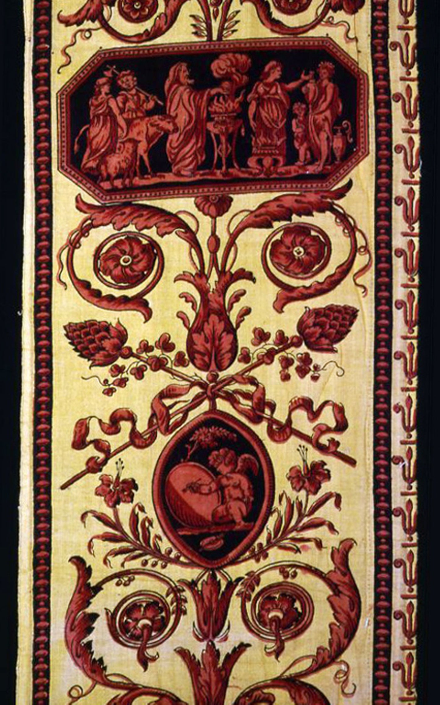 Border (Furnishing Fabric) -  England,  Poster Print Wall Art