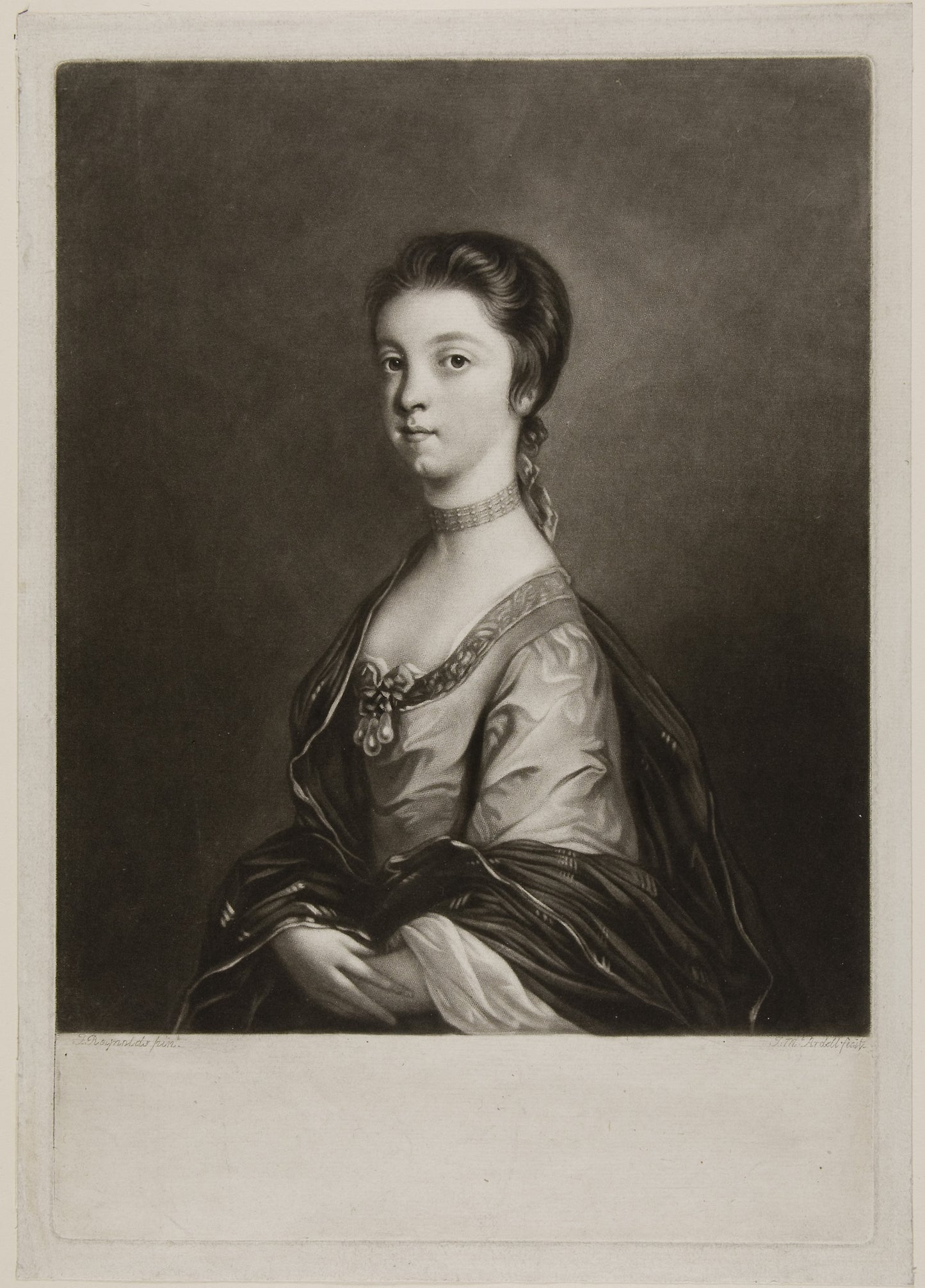 Lady Elizabeth Montagu -  James McArdell (Irish, c. 1728-1765),  Poster Print Wall Art