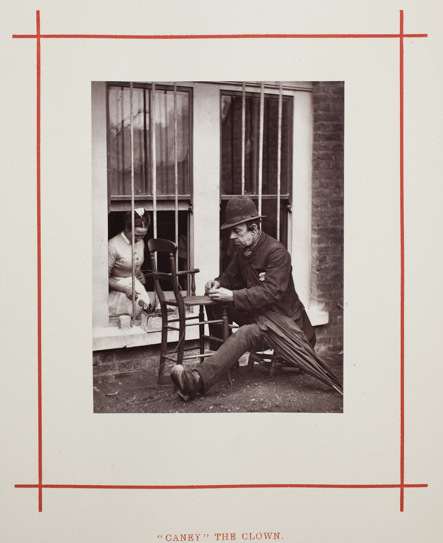 Caney the Clown: John Thomson, Poster Print Wall Art