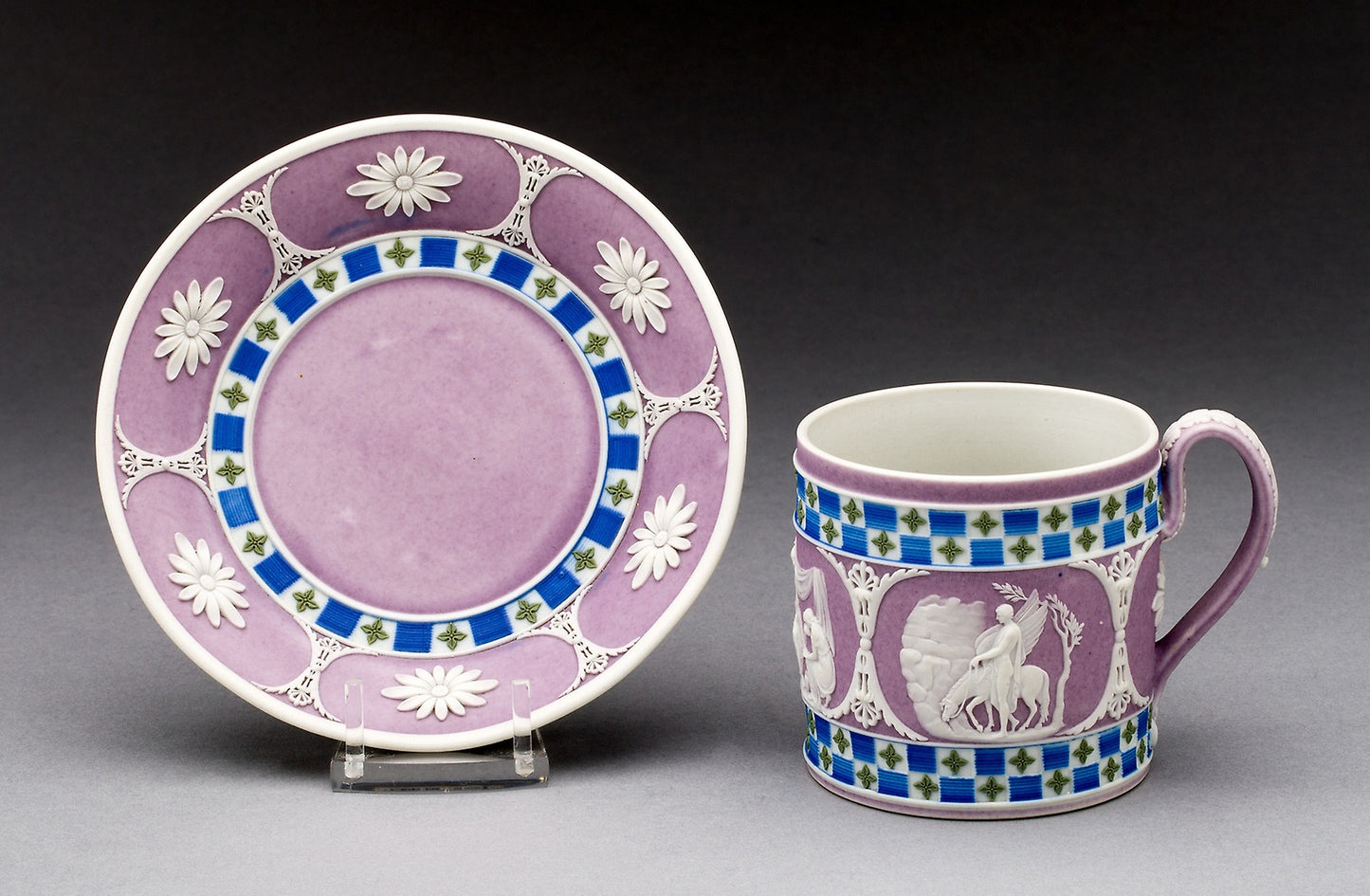 Coffee Can and Saucer -  Wedgwood Manufactory,  Poster Print Wall Art