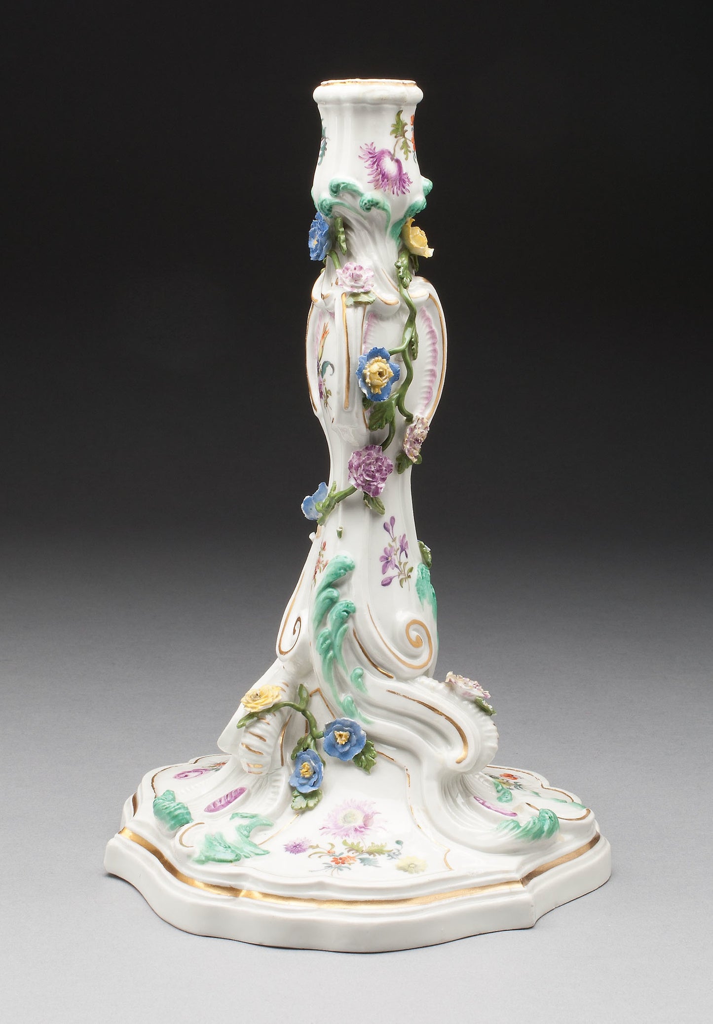 Candlestick -  Meissen Porcelain Manufactory,  Poster Print Wall Art