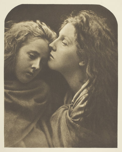 The Kiss of Peace: Julia Margaret Cameron,16x12"(A3) Poster