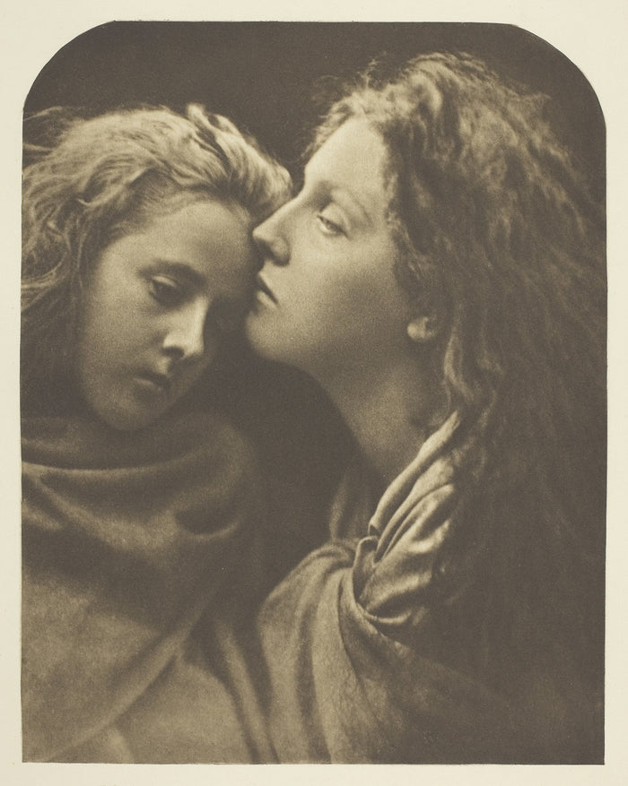 The Kiss of Peace: Julia Margaret Cameron,16x12