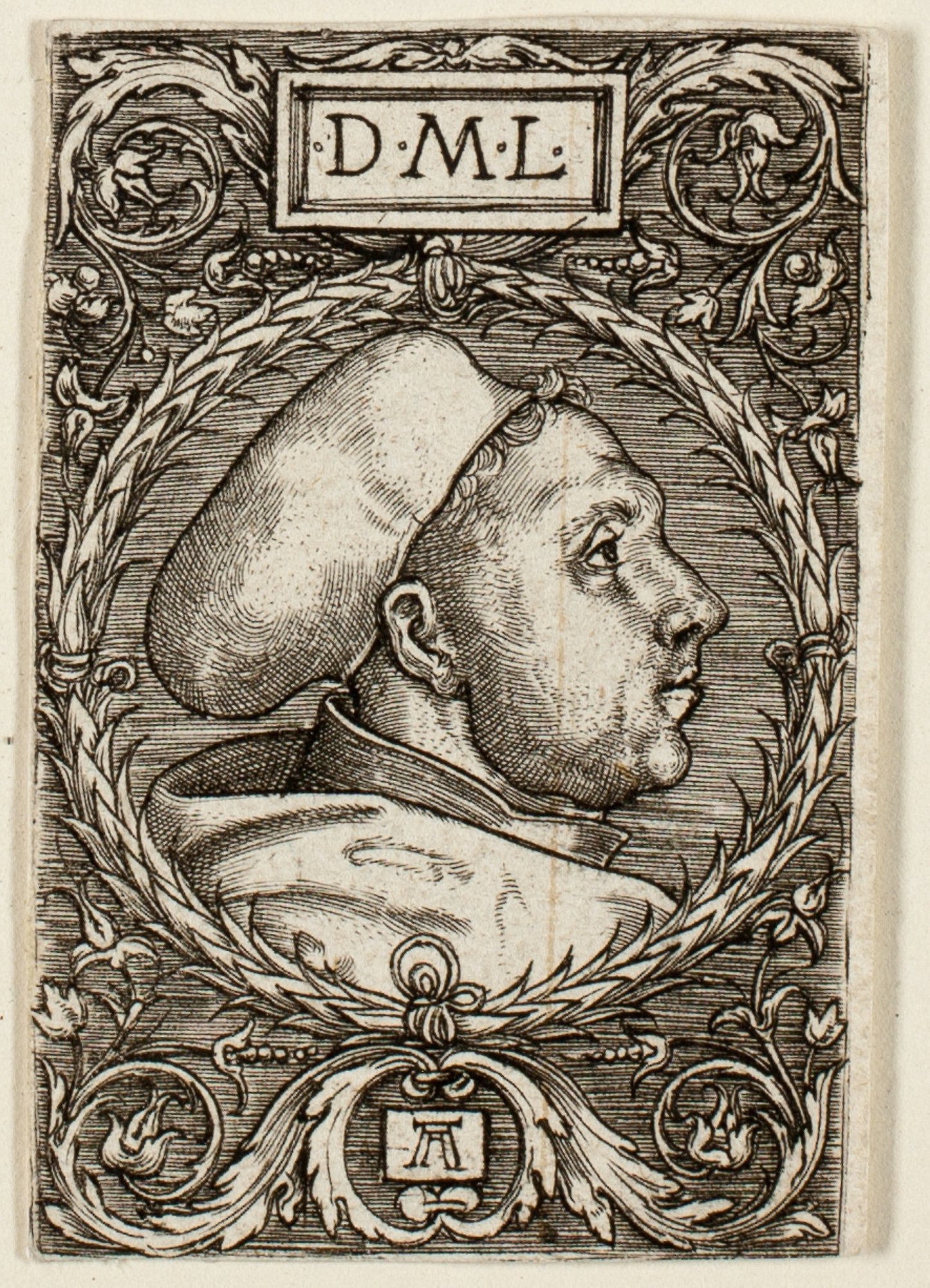 Martin Luther -  Albrecht Altdorfer (German, c. 1480-1538),  Poster Print Wall Art