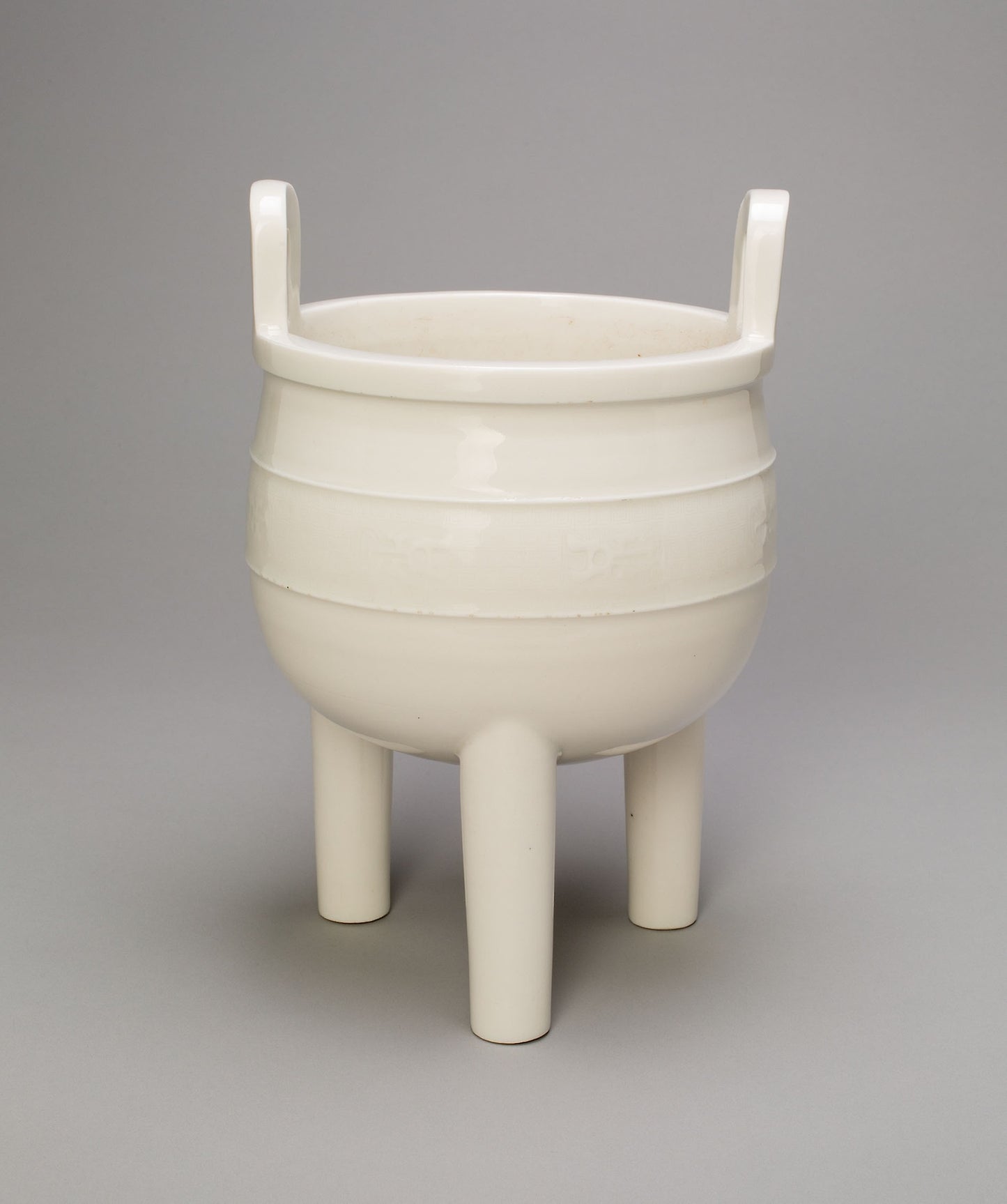 Censer in the Form of an Ancient Bronze Tripod Cauldron (ding) -  China,  Poster Print Wall Art