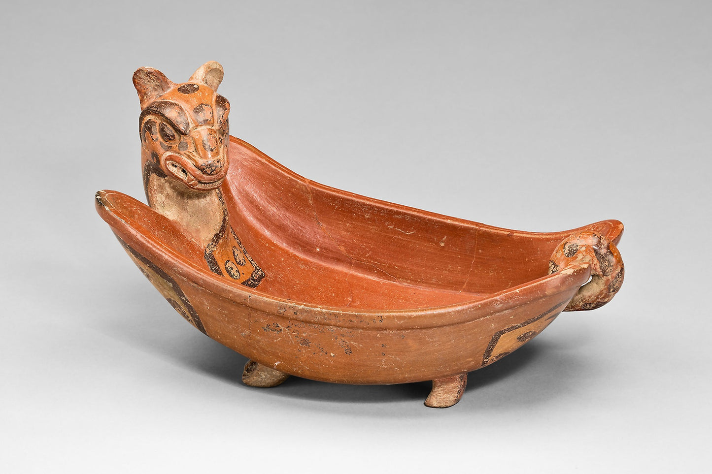 Open Bowl in the Form of a Jaguar -  Ometepe Island, Lake Nicaragua (Cocibolca), Nicaragua,  Poster Print Wall Art
