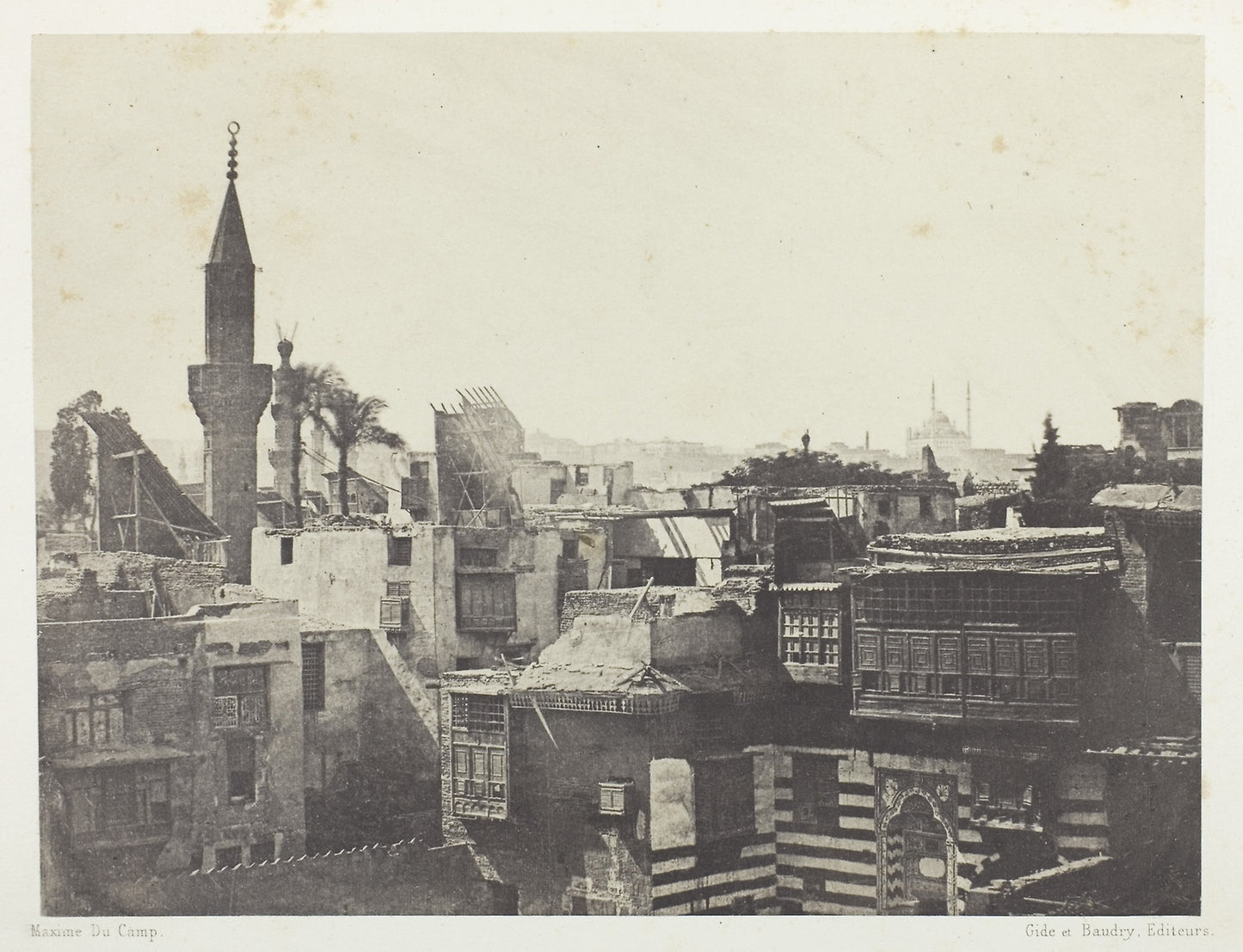 Vue Générale Prise a l'Ouest, Le Kaire -  Aimé Rochas ,  Poster Print Wall Art