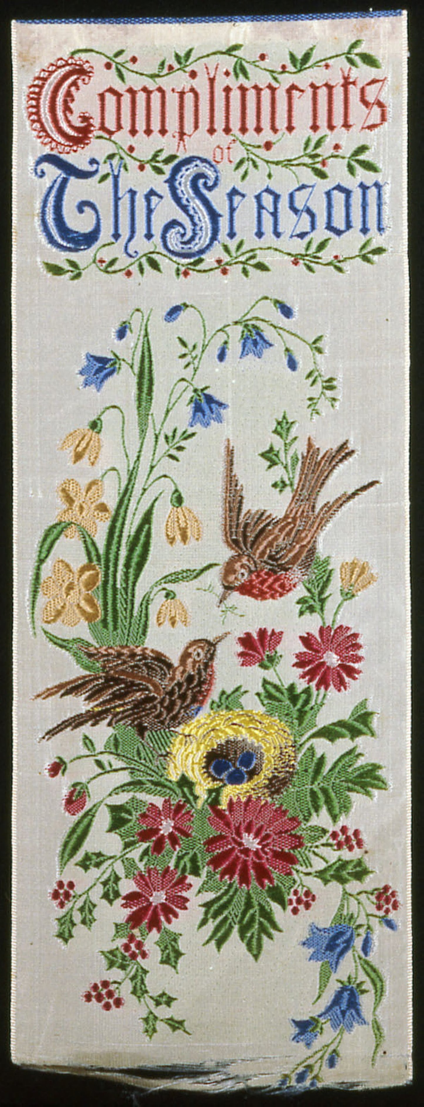 Bookmark: Probably designed and woven: Thomas Stevens (English, 1828–1888),16x12"(A3) Poster