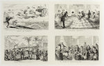 What It Must Come To, At Last, if the Ladies Go On Blowing Themselves Out as They Do! from George Cruikshank's Steel Etchings to The Comic Almanacks: 1835-1853 (top left): George Cruikshank (English, 1792-1878),16x12"(A3) Poster