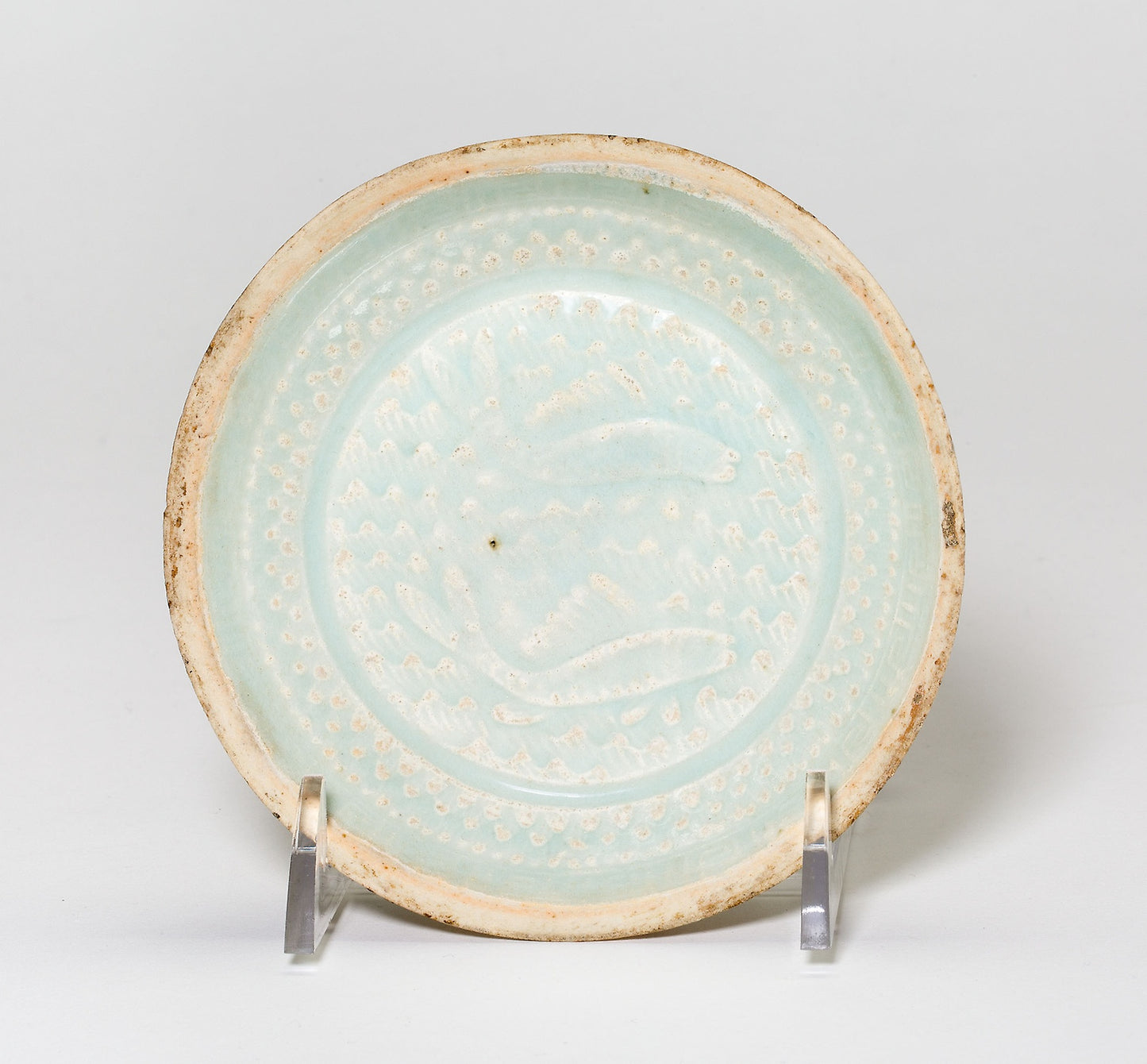 Saucer-Shaped Dish with Fish -  China,  Poster Print Wall Art