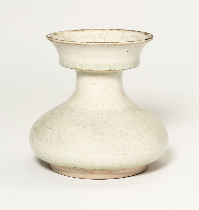 Broad Pear-Shaped Jar: China,16x12