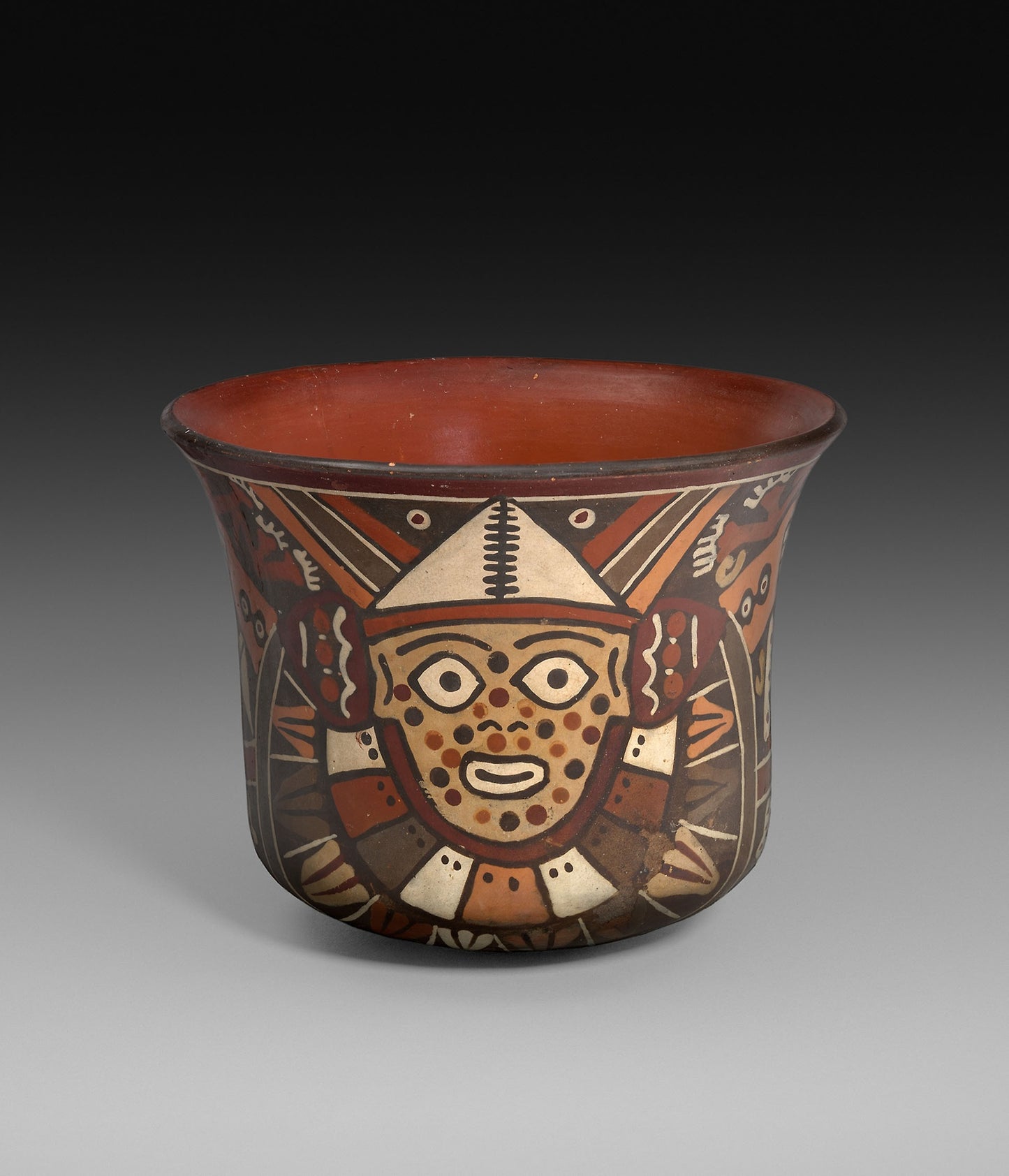 Bowl Depicting a Harvest-Festival Figure -  Nazca,  Poster Print Wall Art