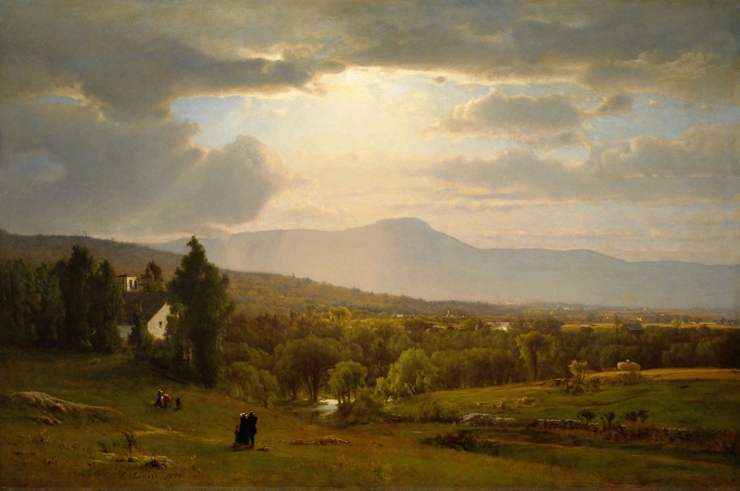 Catskill Mountains -  George Inness,  Poster Print Wall Art