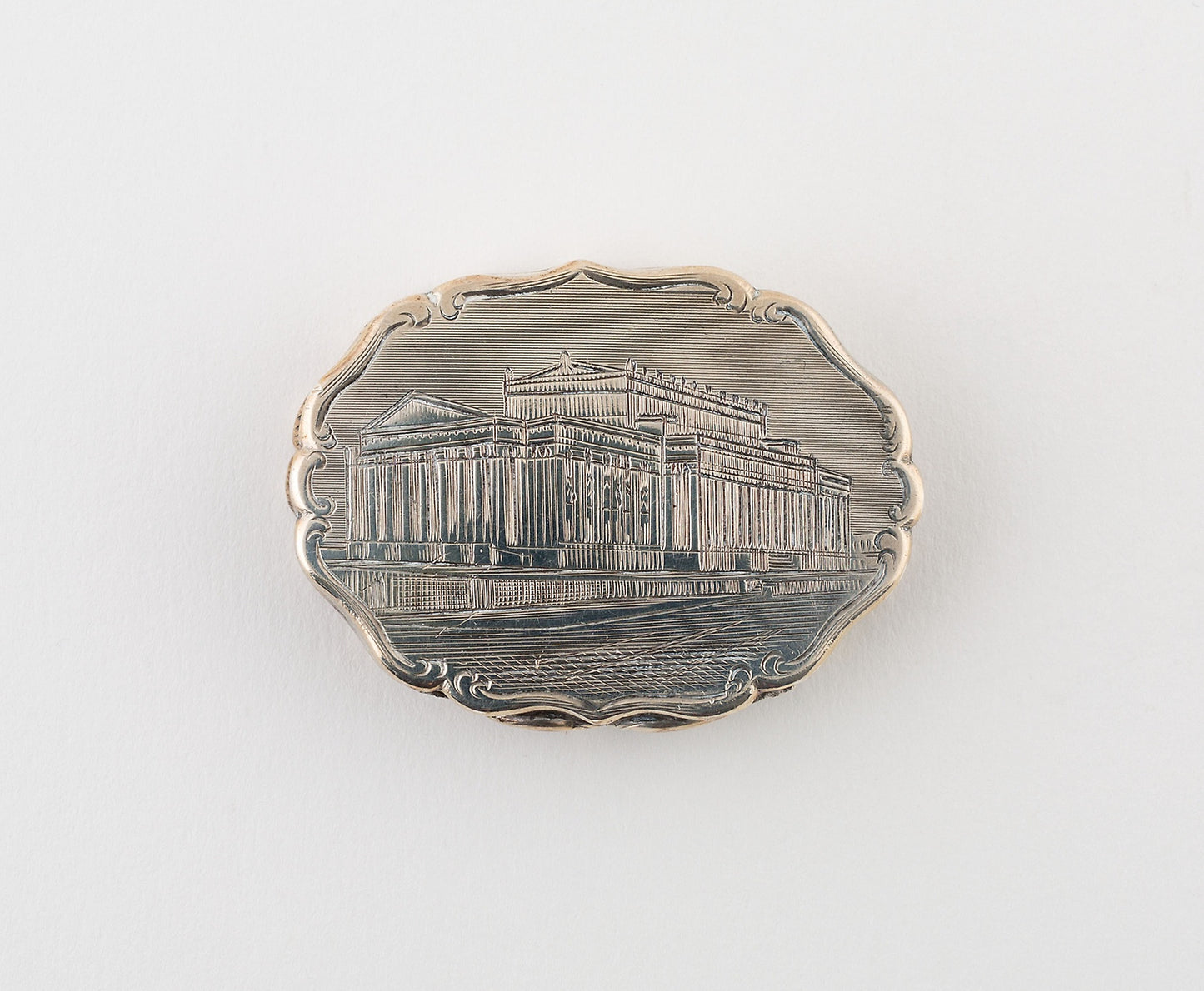 Vinaigrette with View of St. George's Hall, Liverpool -  Marked DP,  Poster Print Wall Art