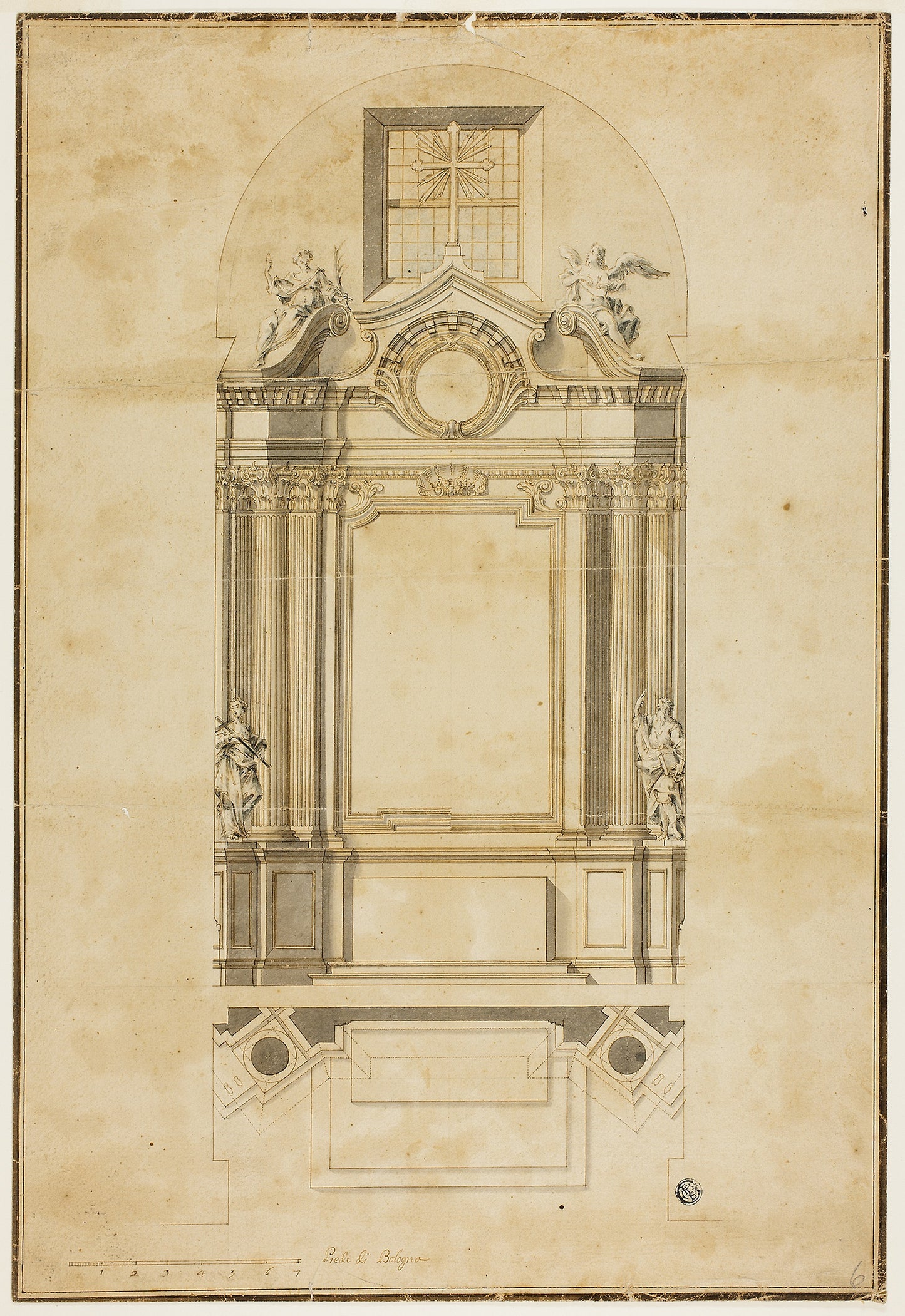 Design for an Altar -  Unknown Artist,  Poster Print Wall Art