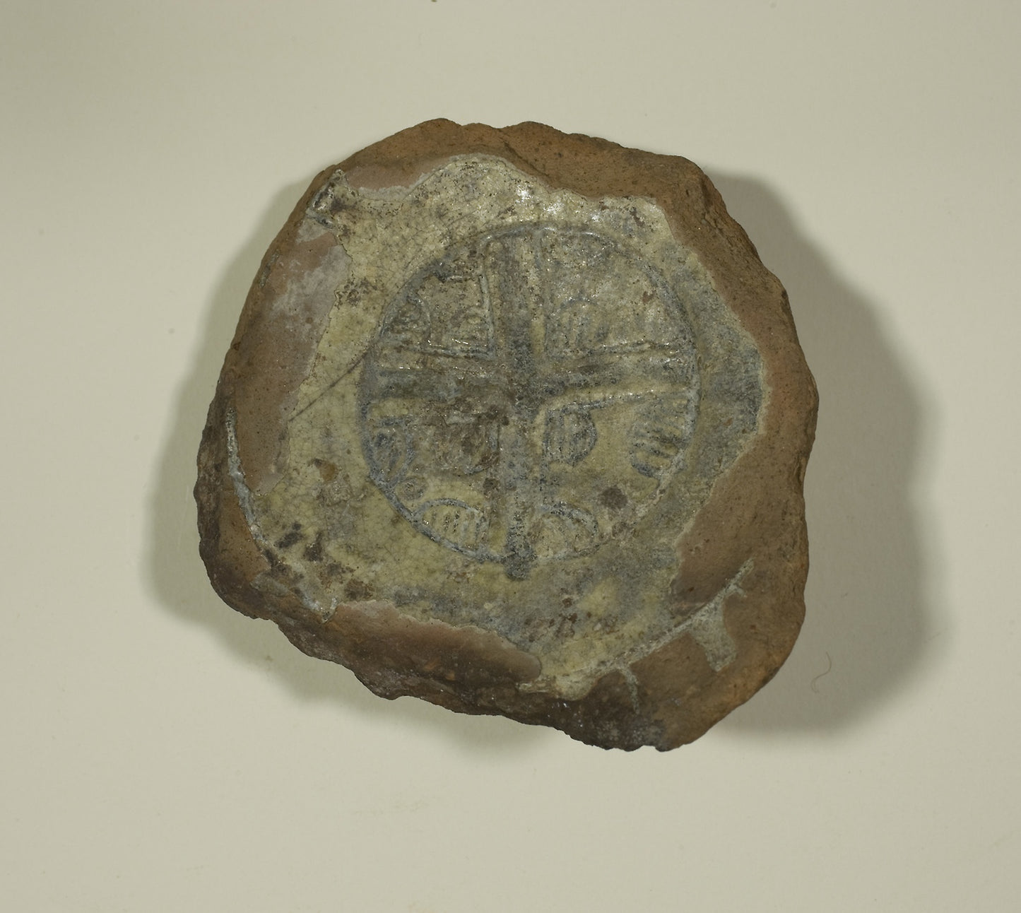 Fragment of a Bowl -  Byzantine, Asia Minor,  Poster Print Wall Art