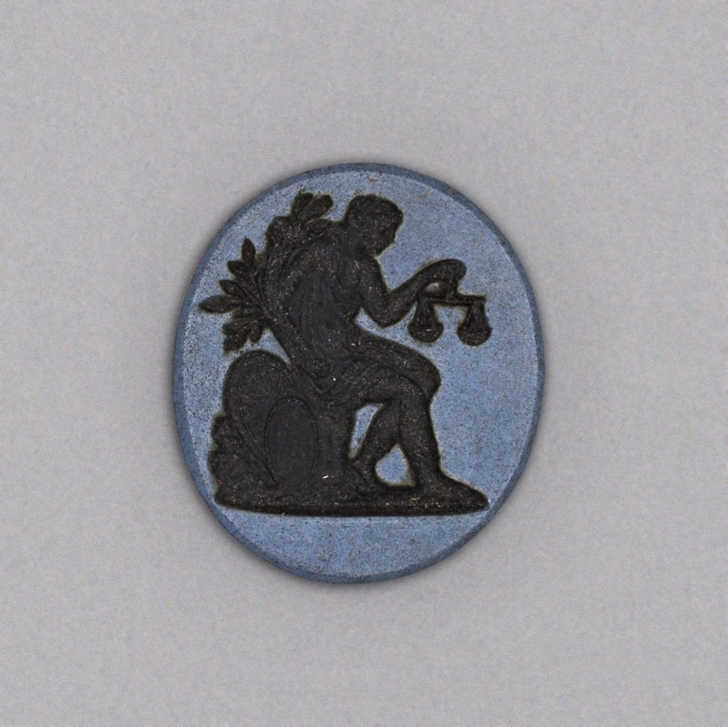 Intaglio with Figure of Justice -  Wedgwood Manufactory,  Poster Print Wall Art