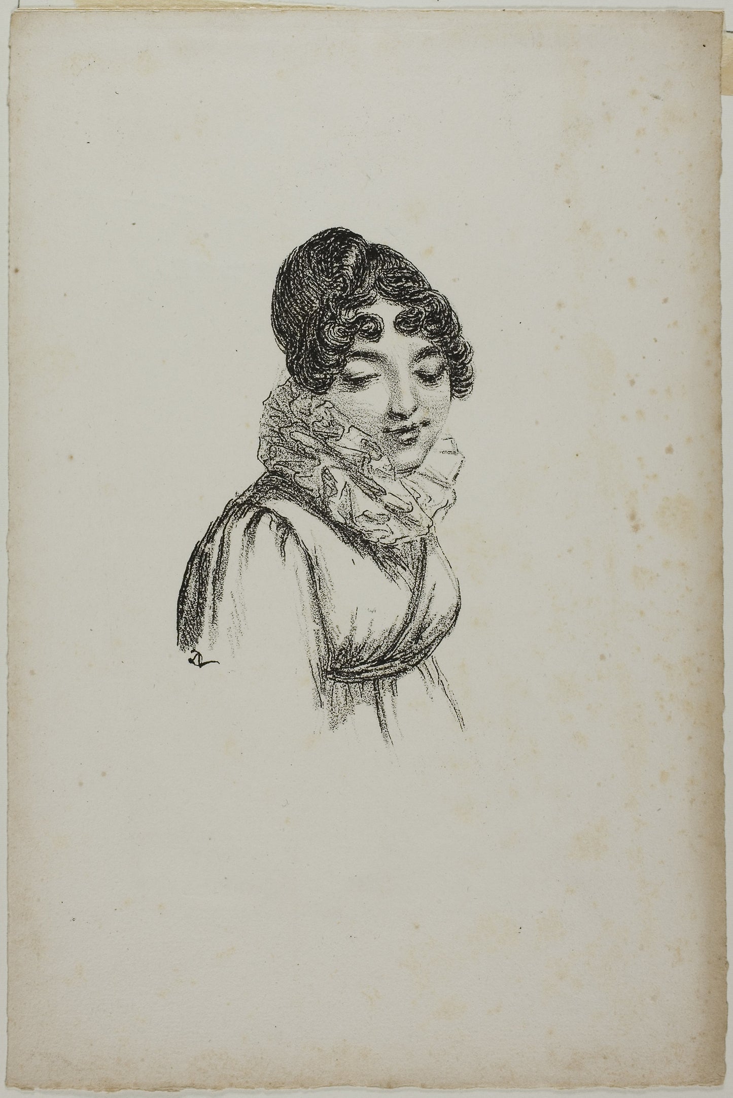 Portrait of a Young Woman -  Dominique-Vivant Denon,  Poster Print Wall Art