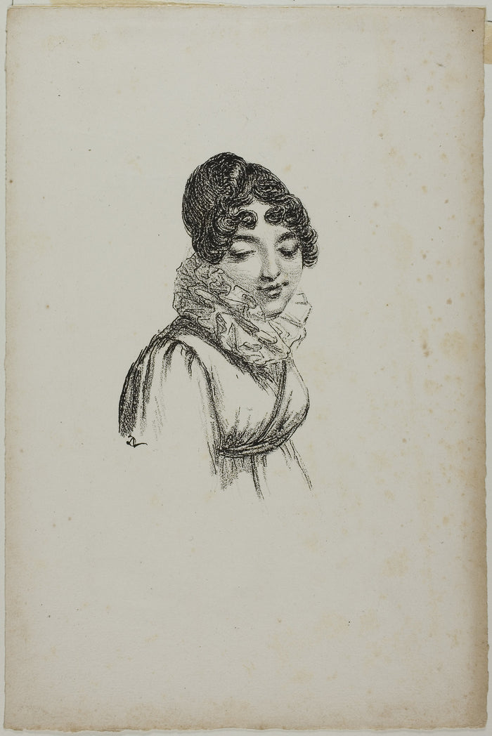 Portrait of a Young Woman: Dominique-Vivant Denon,16x12