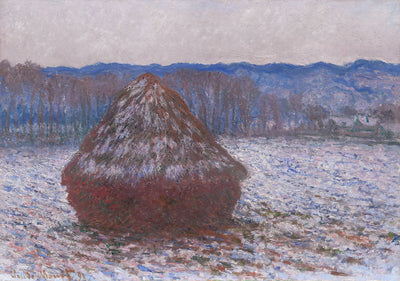 Stack of Wheat: Claude Monet,16x12"(A3) Poster