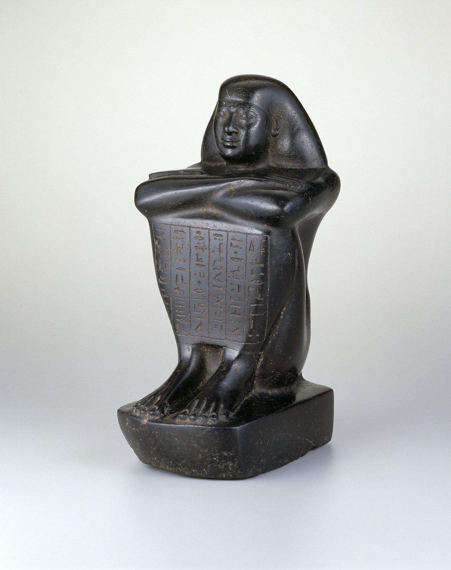 Statue of Shebenhor -  Egyptian,  Poster Print Wall Art