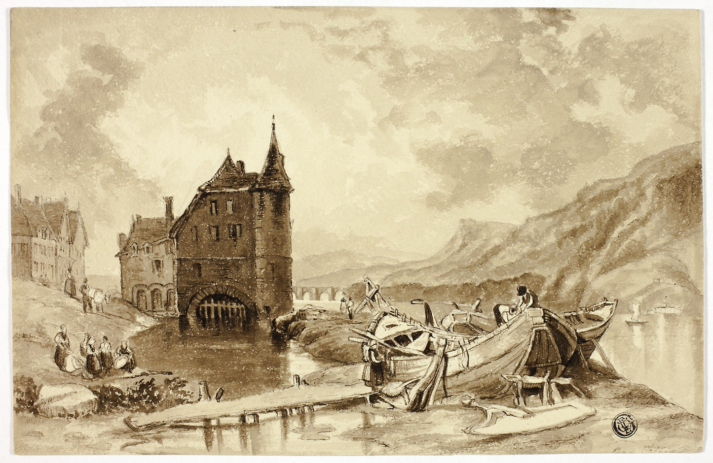 Fishing Boats Near Greves -  Elizabeth Murray,  Poster Print Wall Art