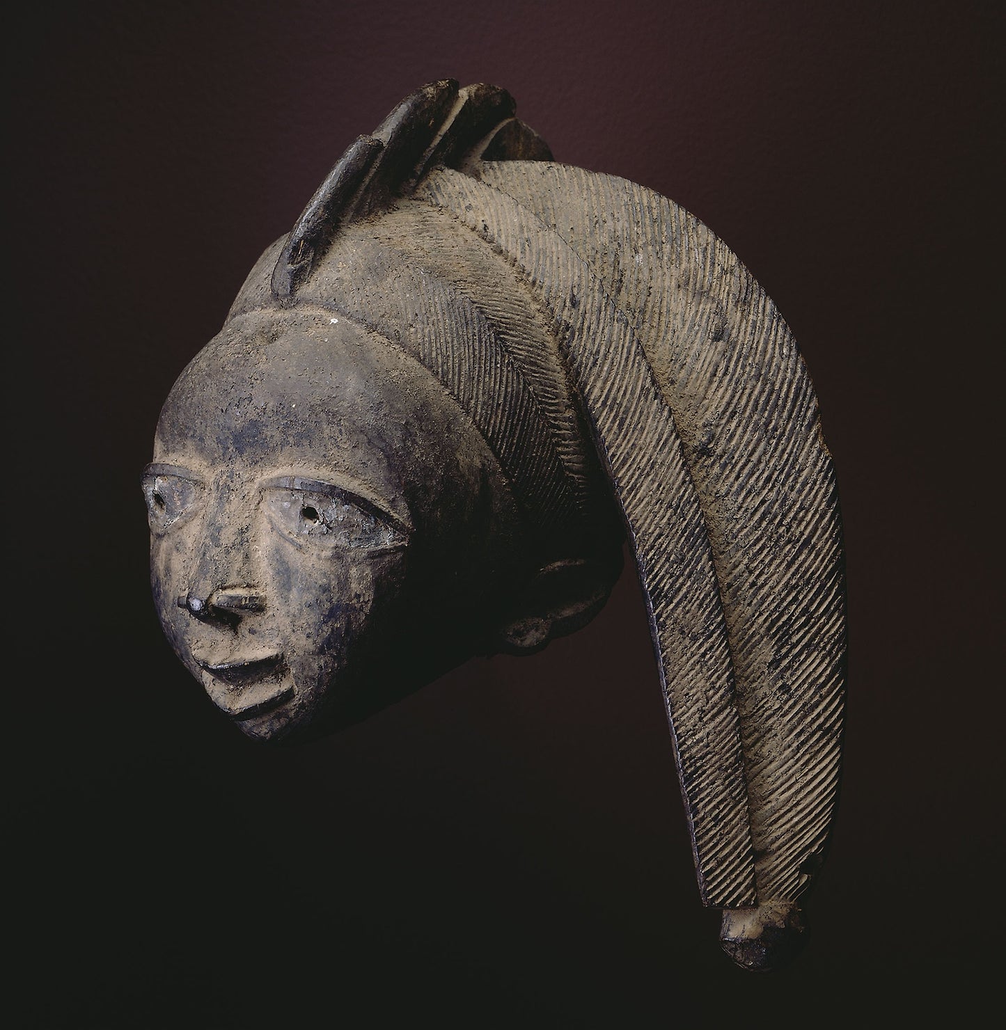 Headdress (Ago Egungun) -  Attributed to Ojerinde Adugbologie (died c. 1914),  Poster Print Wall Art