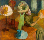 The Millinery Shop: Edgar Degas,16x12"(A3) Poster