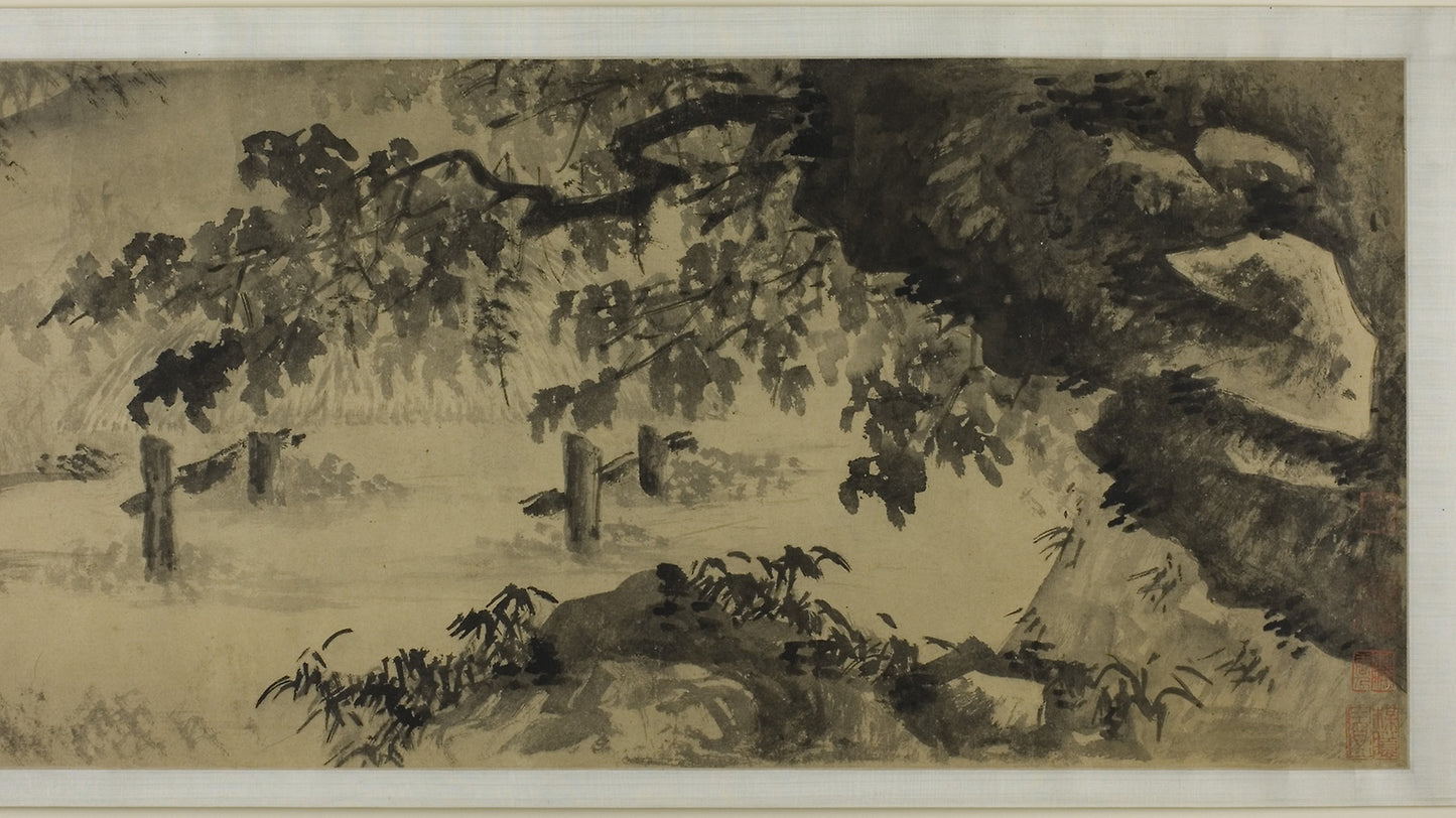 Song of a Fisherman -  Wang Wen (1497-1576),  Poster Print Wall Art
