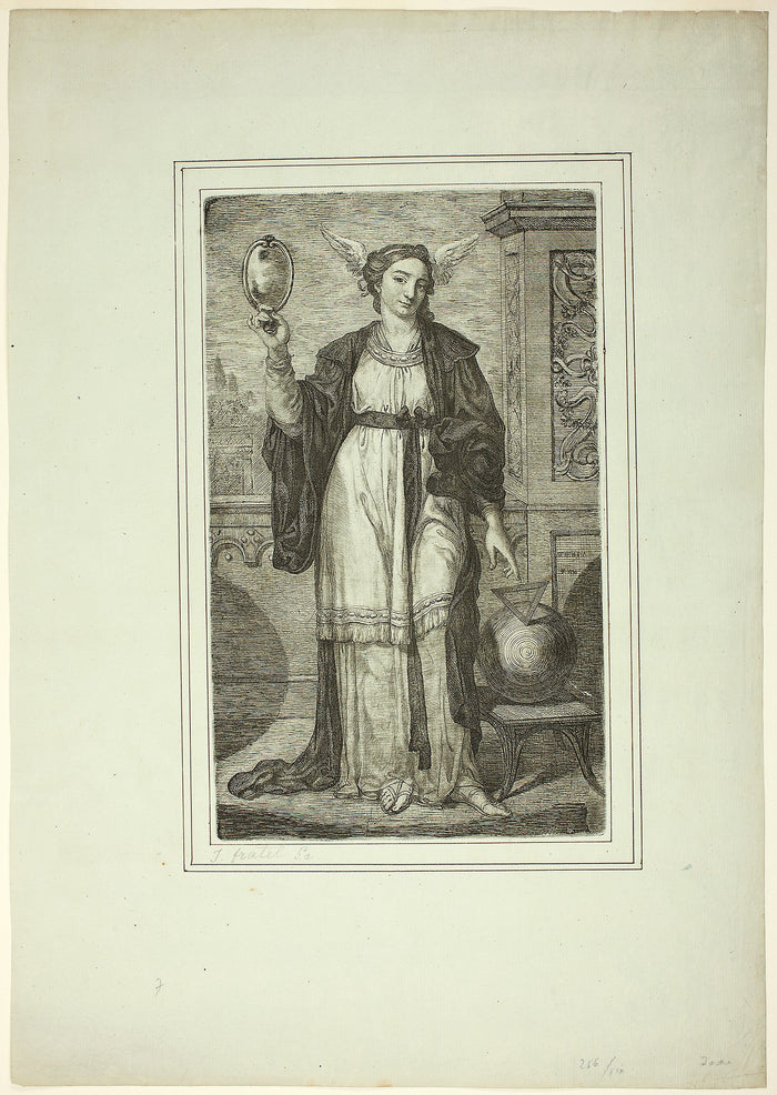 Female Personification of Science: Joseph Fratrel,16x12
