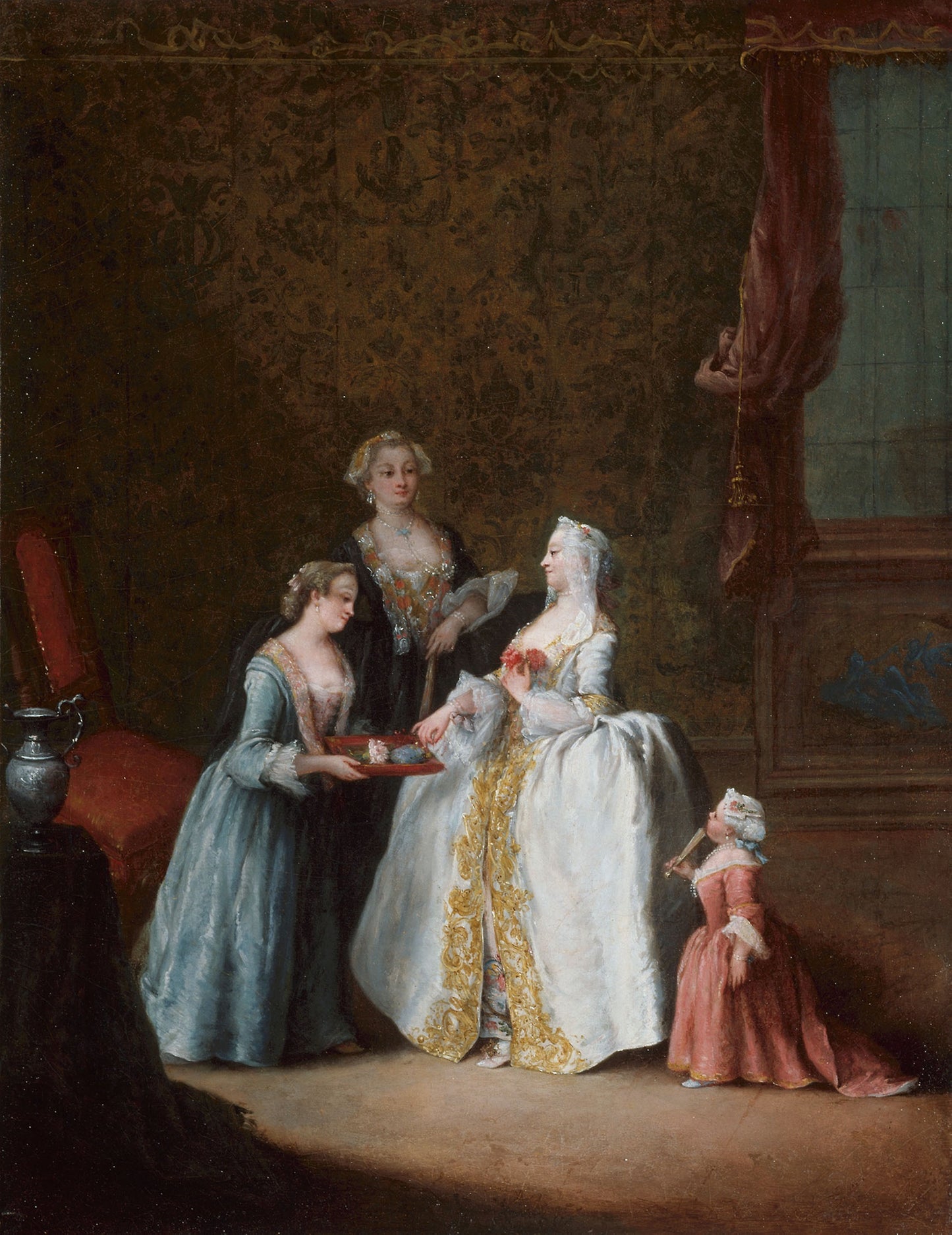 Lady at Her Toilette -  Pietro Longhi,  Poster Print Wall Art
