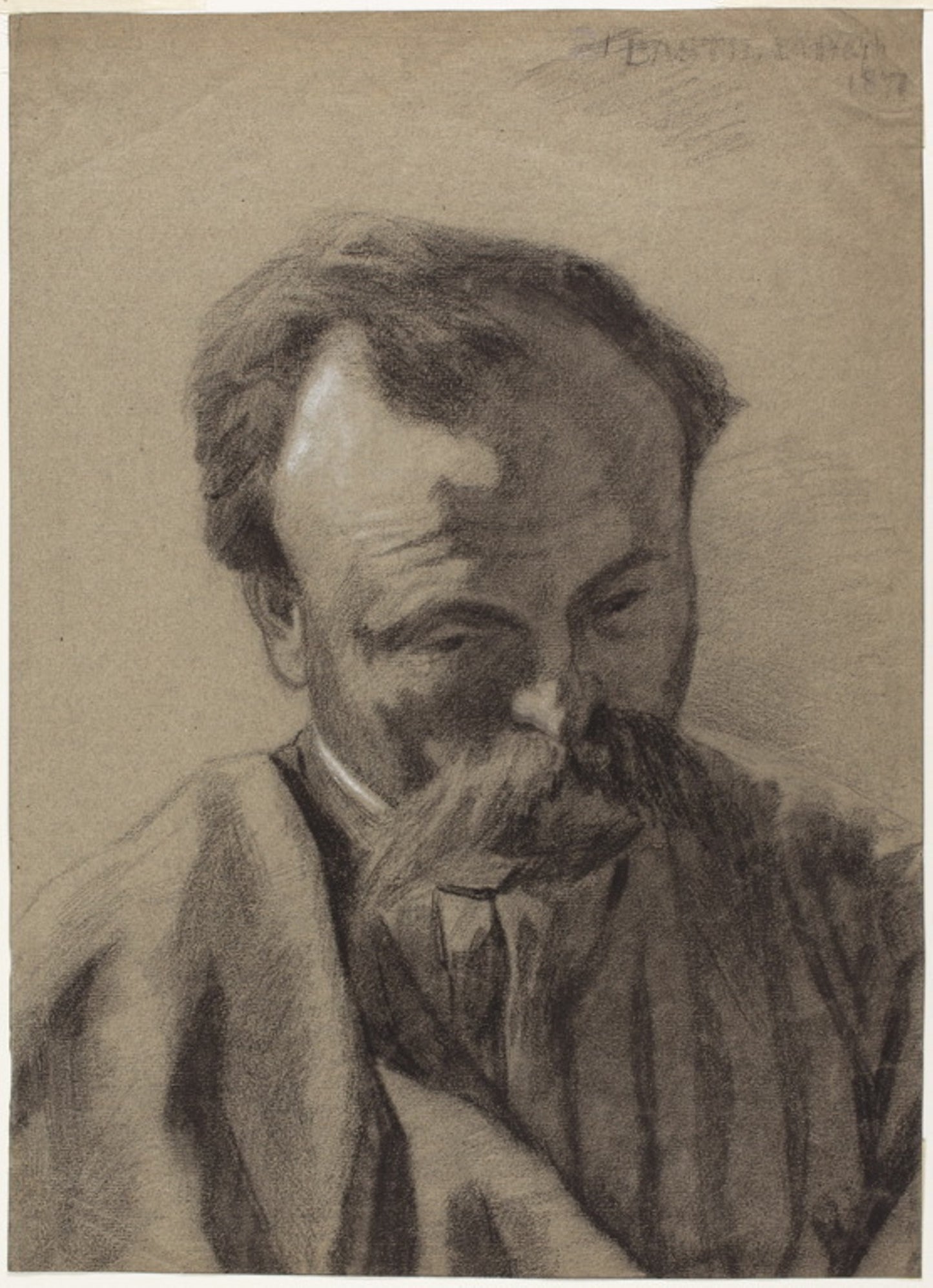 Self-Portrait -  Jules Bastien-Lepage,  Poster Print Wall Art