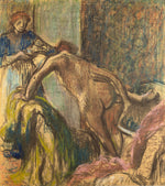 Breakfast after the Bath: Edgar Degas,16x12"(A3) Poster