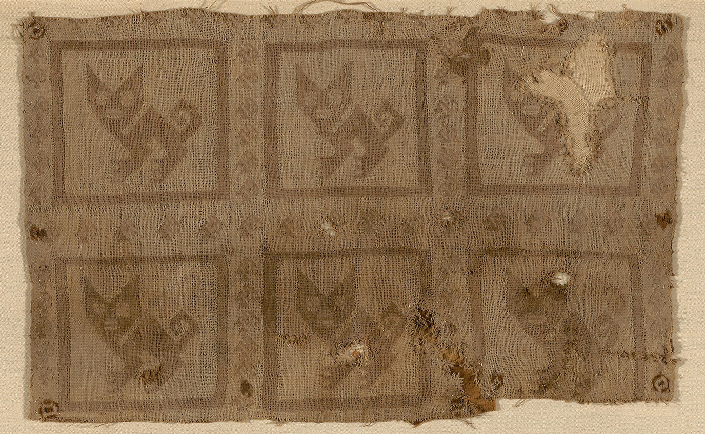Fragment -  Possibly Chancay,  Poster Print Wall Art