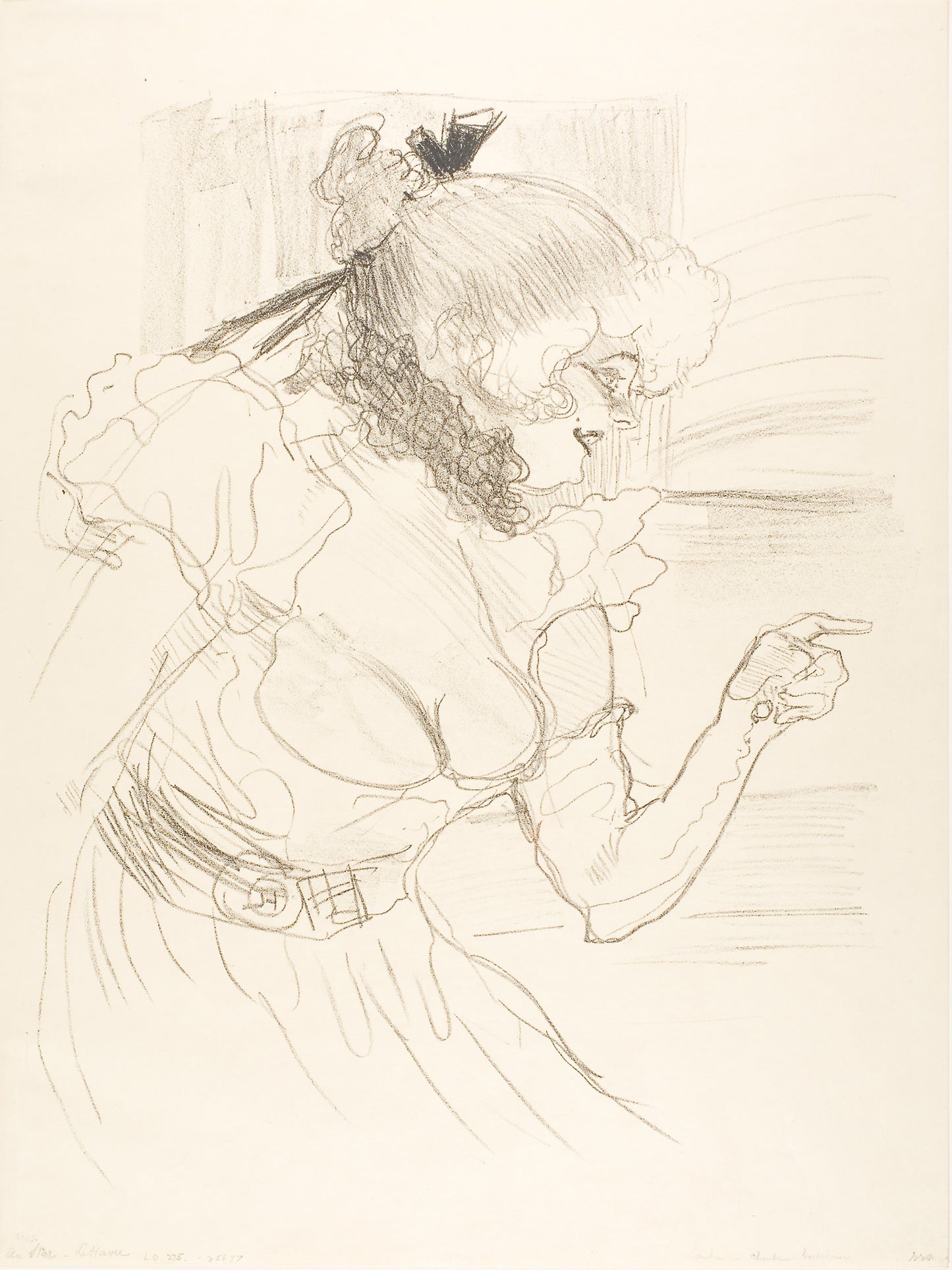 At the Star, Le Havre: Henri de Toulouse-Lautrec,16x12"(A3) Poster