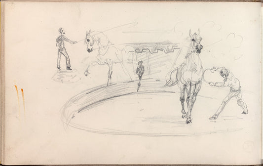 Sketchbook, 1880: Henri de Toulouse-Lautrec,16x12"(A3) Poster