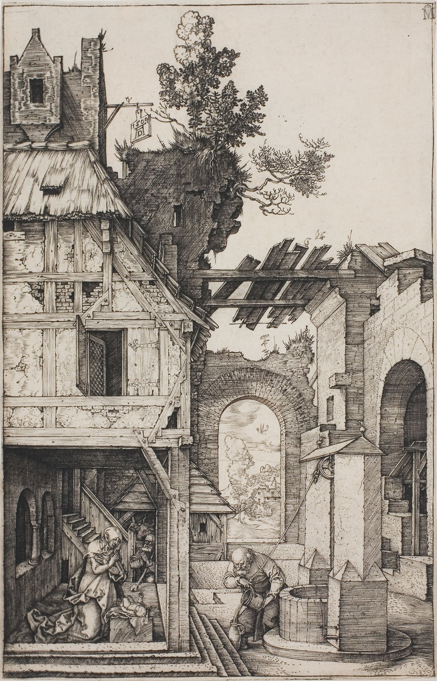 Nativity -  Albrecht Dürer,  Poster Print Wall Art