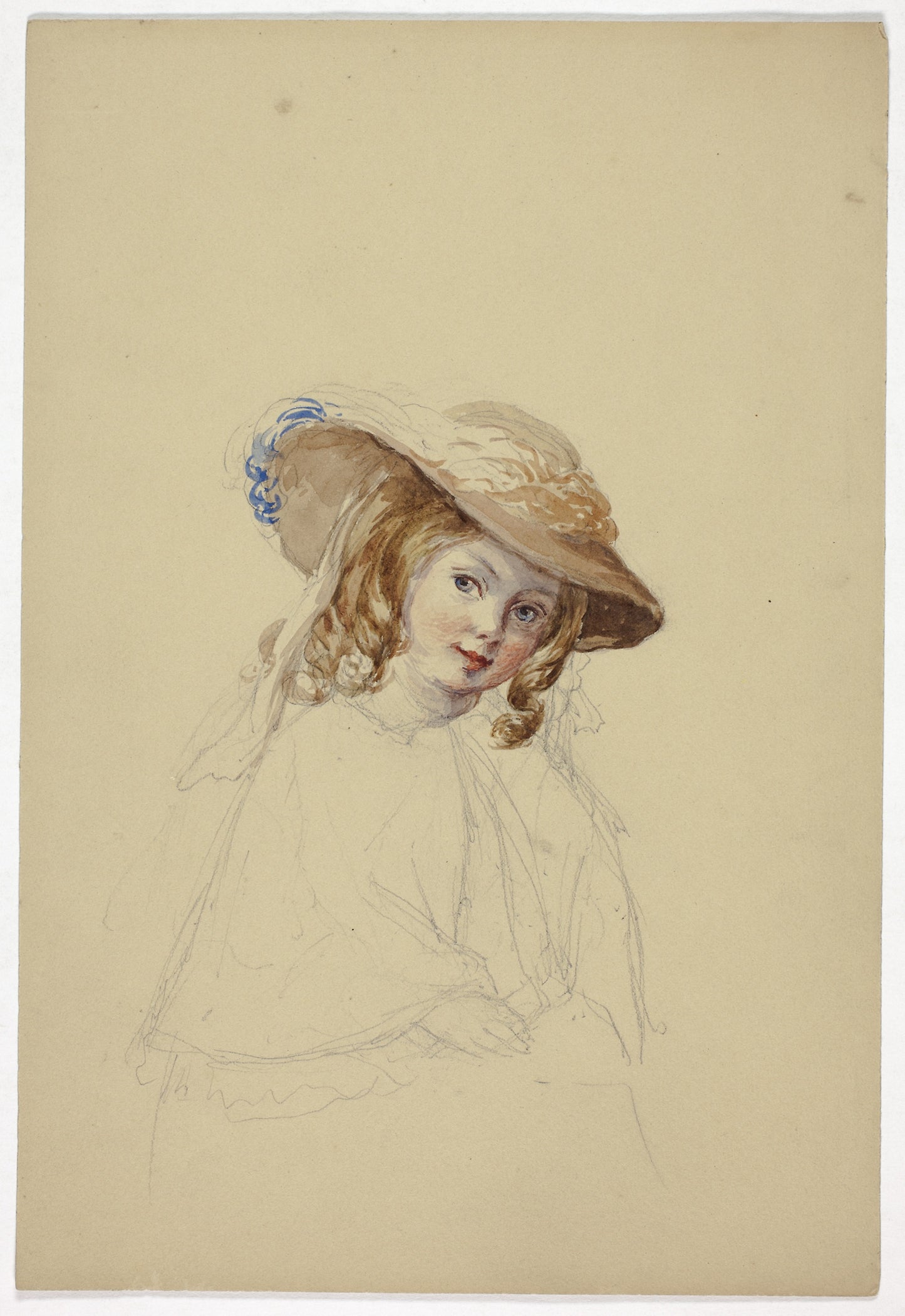 Portrait of Florence Seymour -  Elizabeth Murray,  Poster Print Wall Art