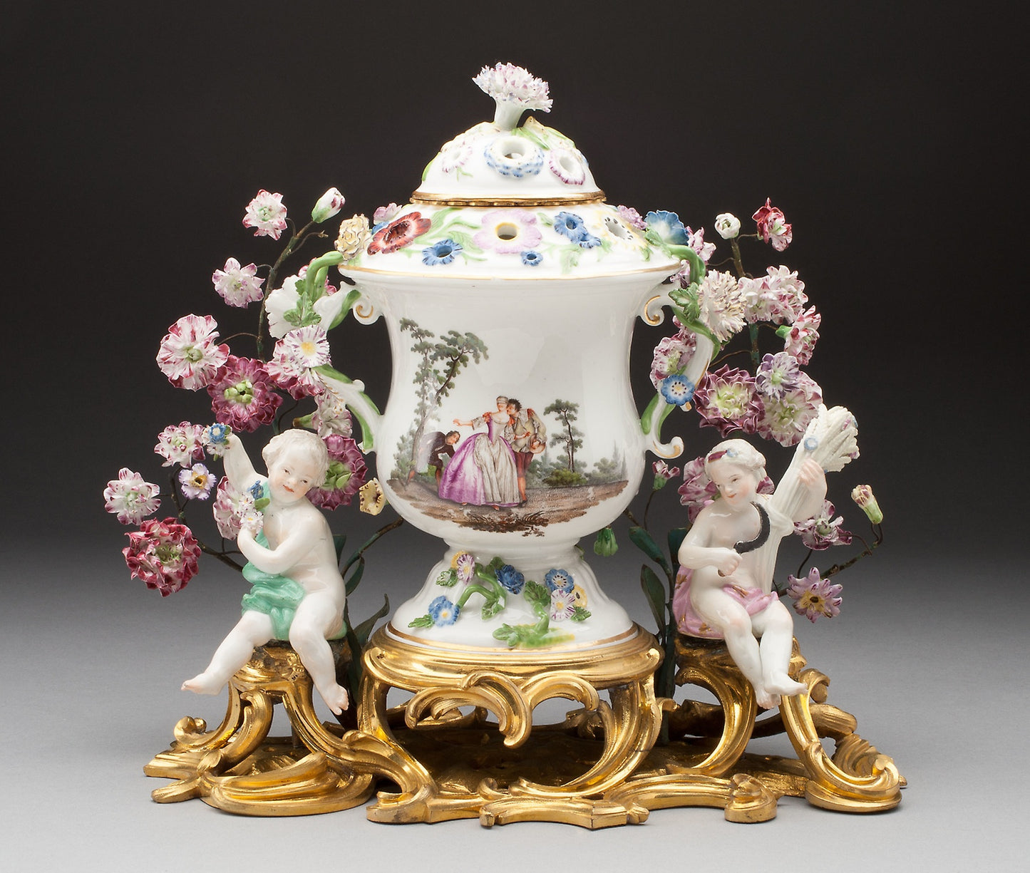 Potpourri Urn -  Meissen Porcelain Manufactory,  Poster Print Wall Art