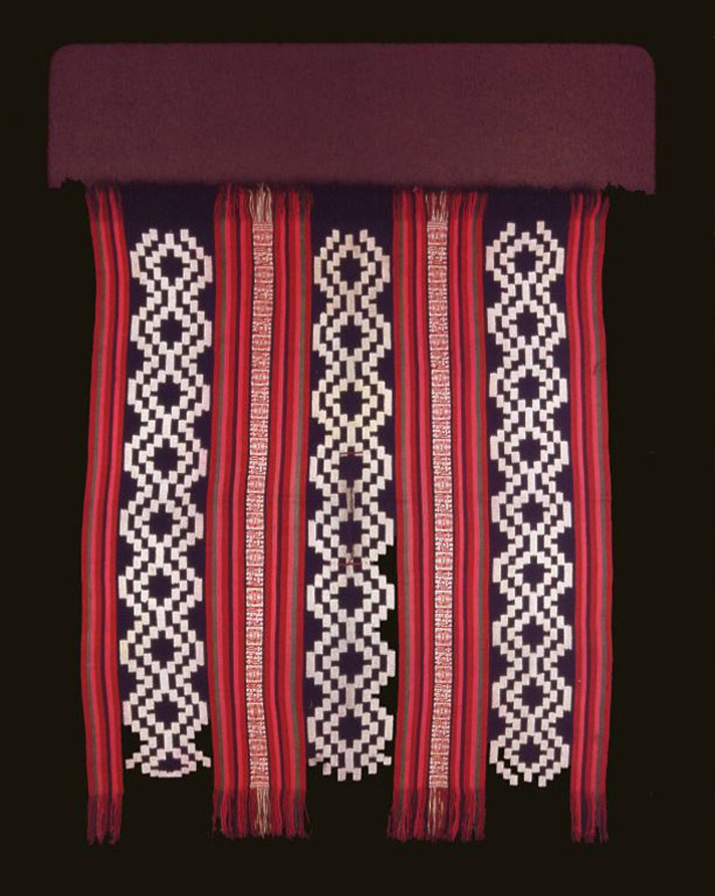 Chief's Poncho -  Mapuche,  Poster Print Wall Art