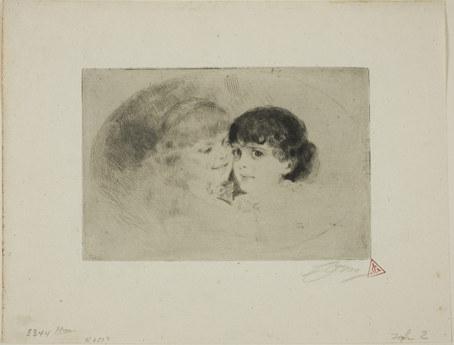 The Sisters -  Anders Zorn,  Poster Print Wall Art