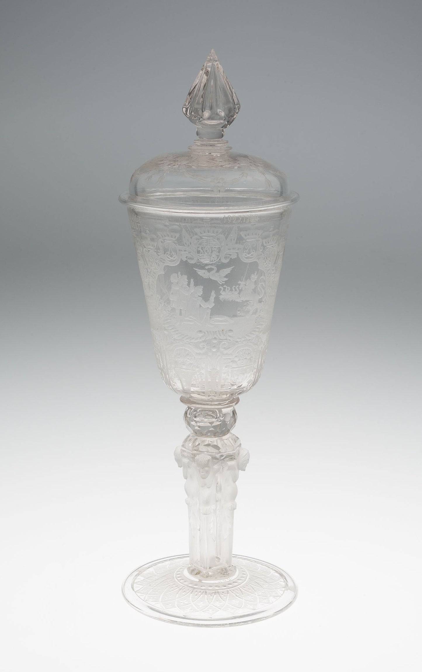 Goblet (Pokal) with Herm Stem -  Germany, Hesse-Kassel,  Poster Print Wall Art