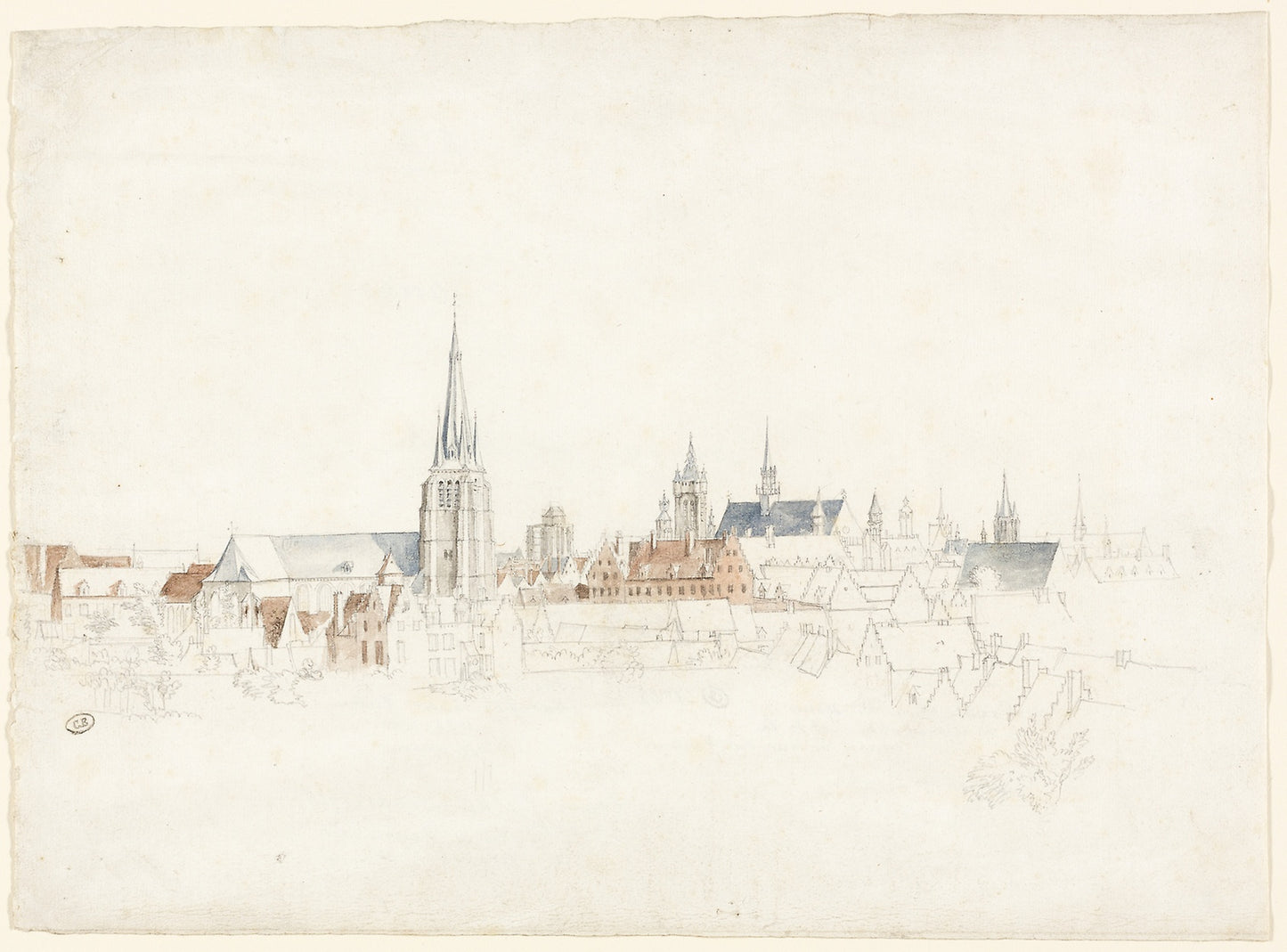 View of Douai -  Frans van der Meulen,  Poster Print Wall Art