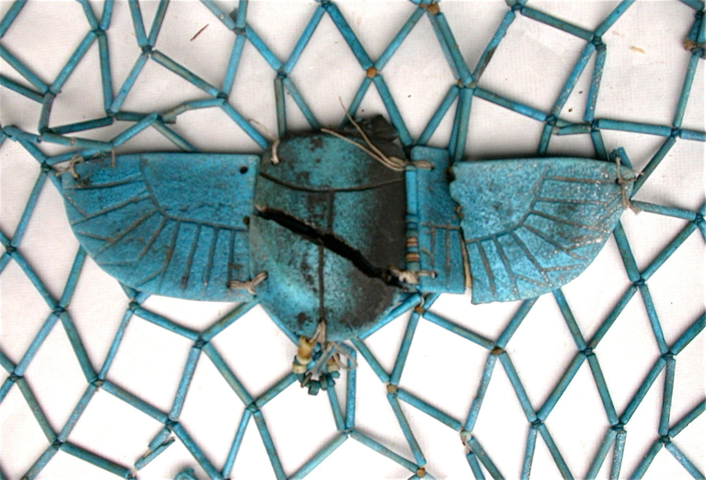 Winged Scarab Amulet -  Egyptian,  Poster Print Wall Art