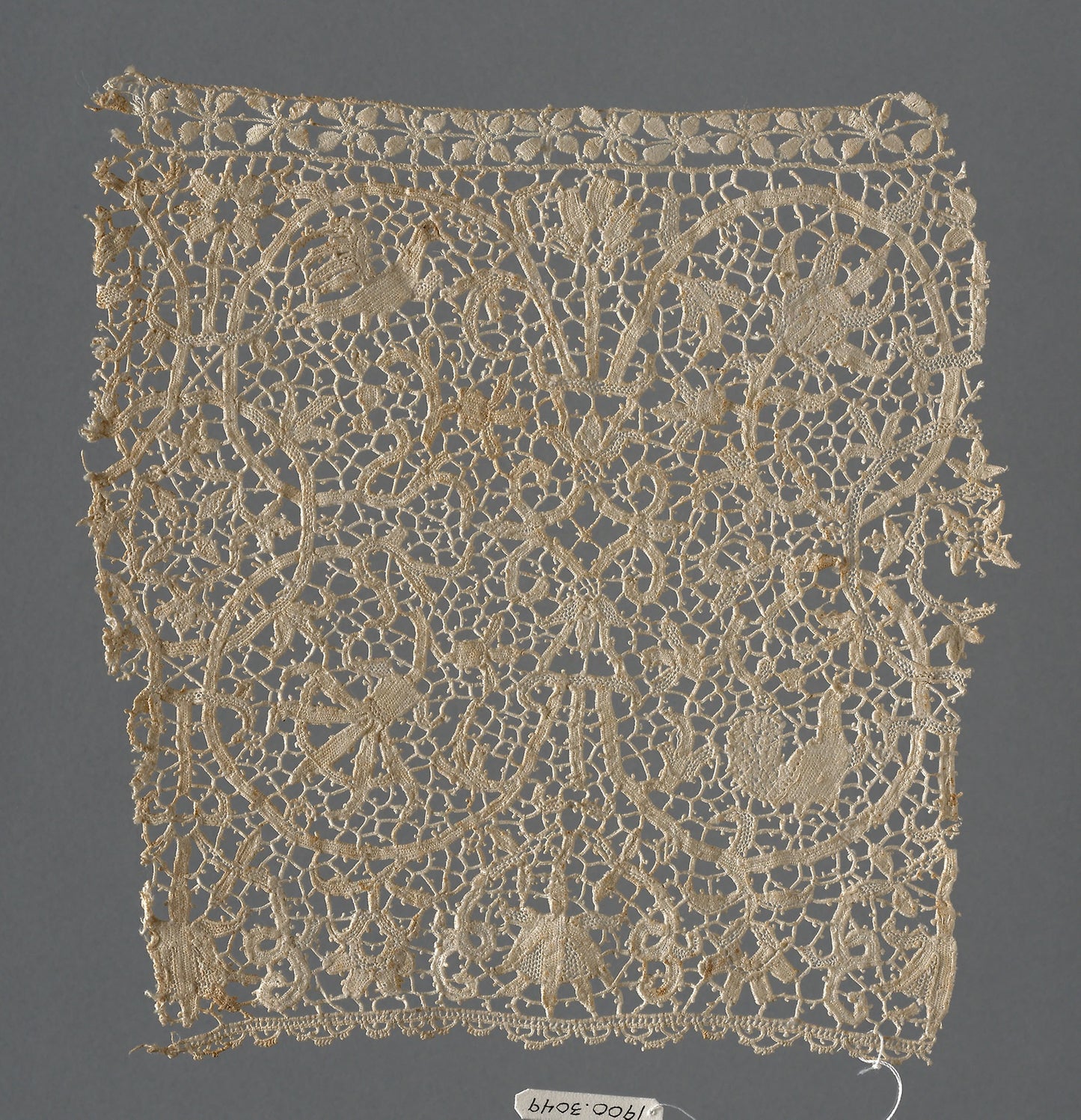Border (Fragment) -  Italy, probably Venice,  Poster Print Wall Art