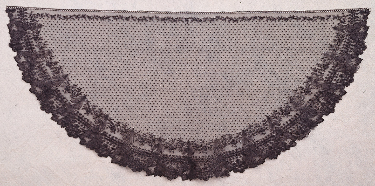 Bonnet Veil -  France, Chantilly or Bayeux,  Poster Print Wall Art