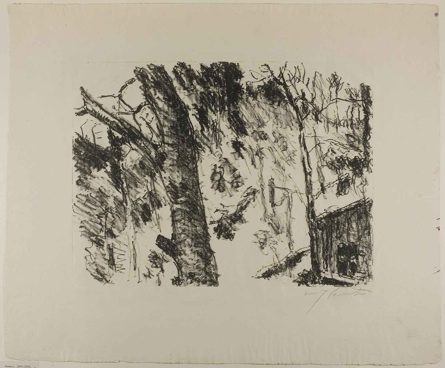 Beech Woods, from Early Spring in the Mountains -  Lovis Corinth,  Poster Print Wall Art