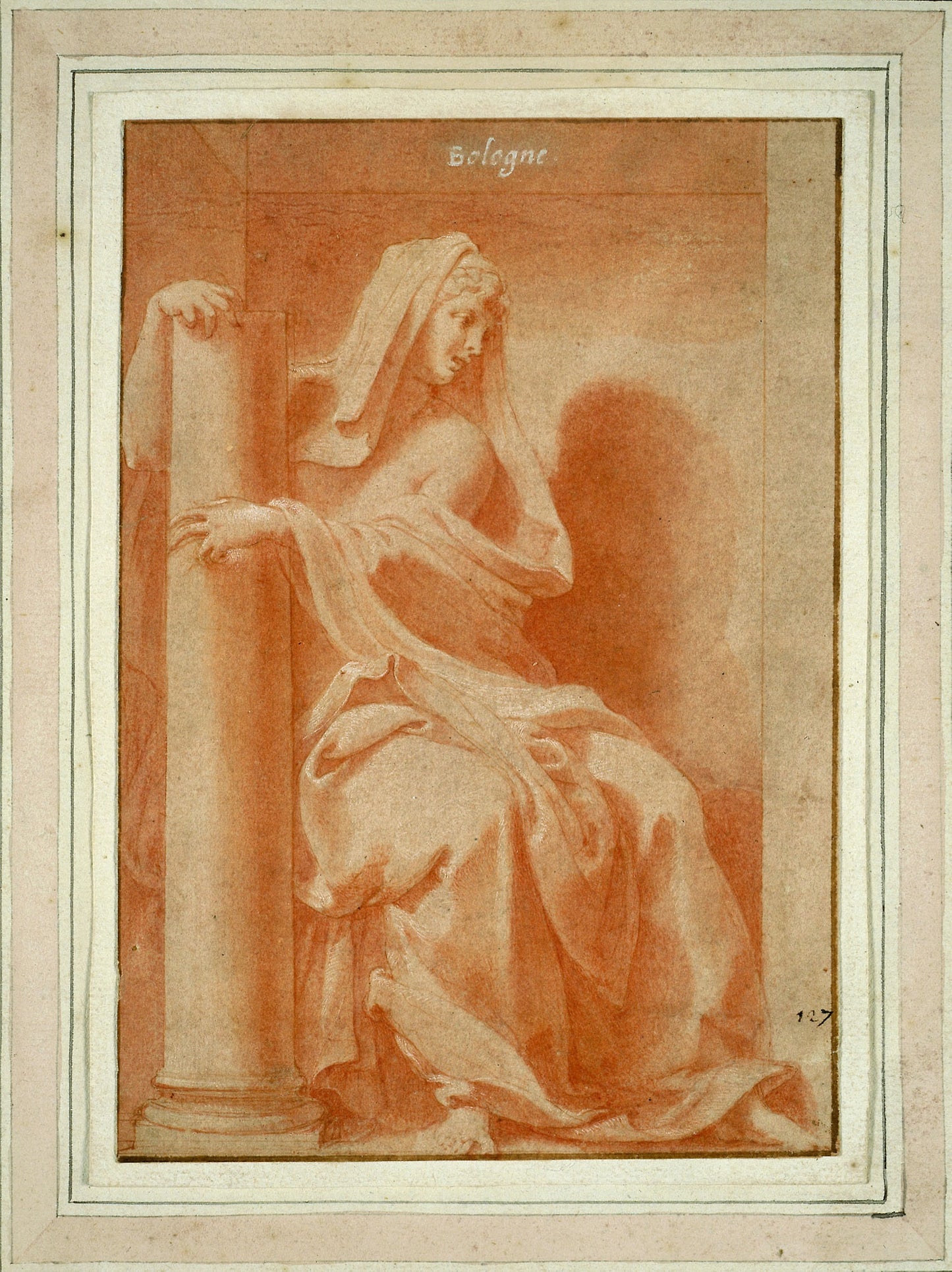 Fortitude (Study for the "Cabinet du roi" [King's Study]) -  Francesco Primaticcio,  Poster Print Wall Art