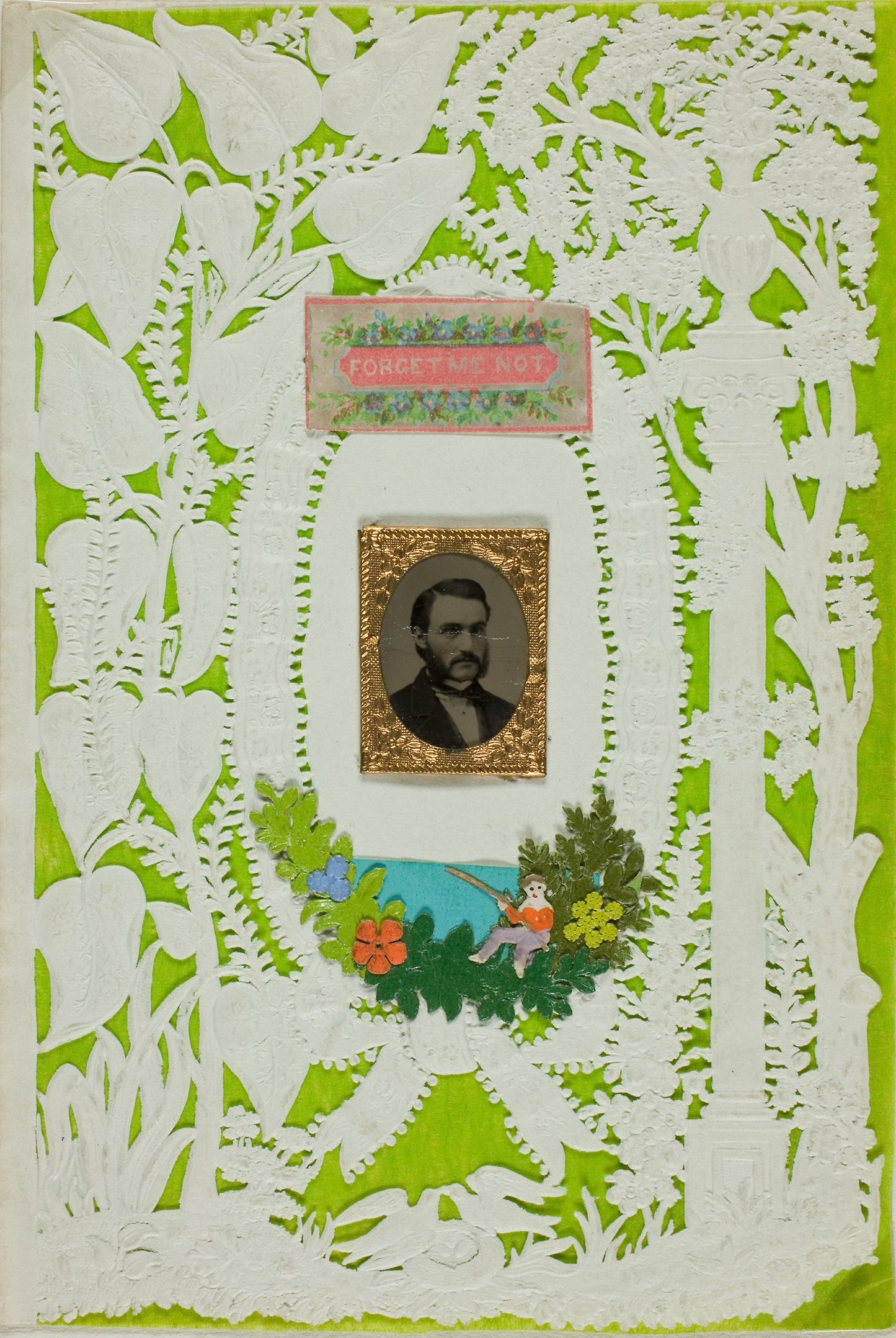 Forget Me Not (valentine) -  George Meek,  Poster Print Wall Art
