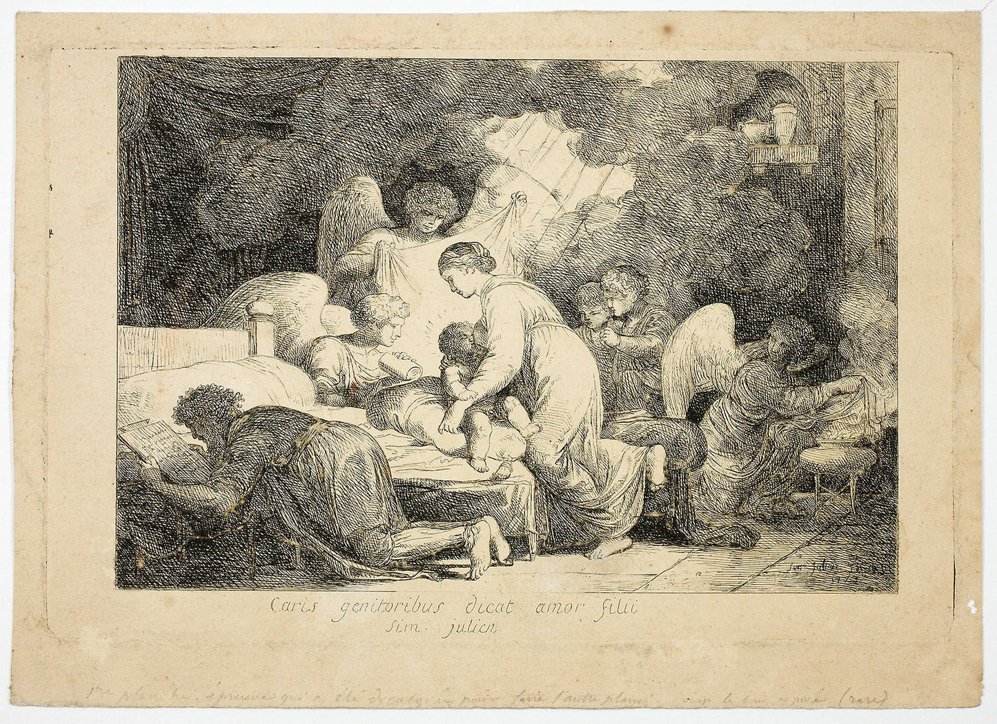 The Holy Family Served -  Angels -  Simon Julien,  Poster Print Wall Art